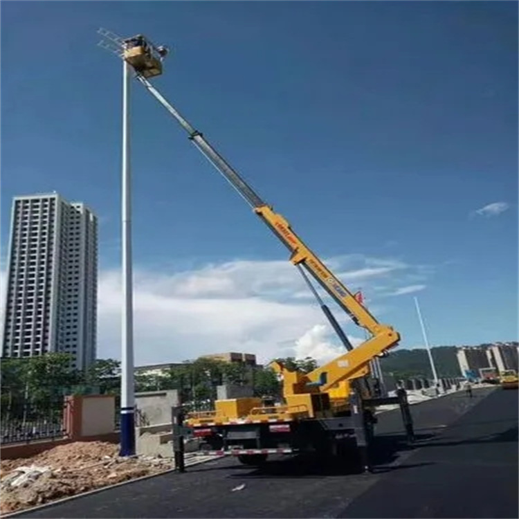 桐城维修路灯的曲臂升降车出租