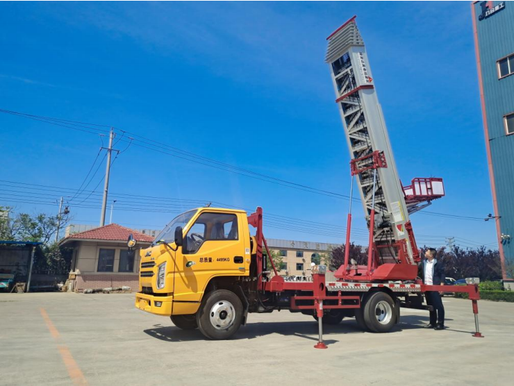 桐城常年租赁32米云梯车